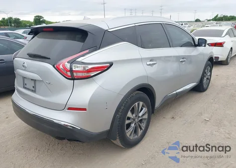 2015 Nissan Murano Sl from USA, damaged, VIN 5N1AZ2MGXFN229502